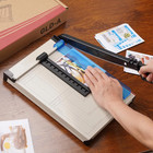 Paper Cutter 12  A4 Guillotine Paper Trimmer 400 Sheet Capacity Metal Base New