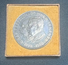 1928 Germany Graf Zeppelin Lz 127 Dr  Hugo Eckener  900 Silver Medal With Box