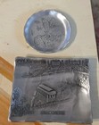 Vintage Wendell August Forge Hammered Aluminum Dish Set Coaster Tray Pittsburgh