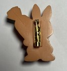 Rare Hallmark Pin Easter Vintage Rabbit  Carrot Bunny  Brooch