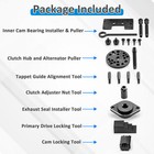 Twin Cam Inner Cam Bearing Installer   Puller Tool For Harley 99-17 Tc 99 103