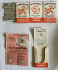 Vintage 1957 Reddy Kilowatt Electric Company Advertising Hand Lotion Lot Of 4
