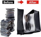 520 Pcs Disc Cd Storage Case Dvd Organizer Holder Bag Wallet Album Media Video