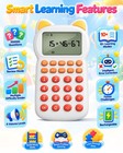 Math Games For Kids Ages 8-12  Portable Calculator For Kids  Addition Subtrac   