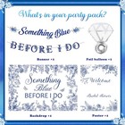 Something Blue Before I Do Bridal Shower Decorations  Blue Bachelorette Weddi   