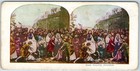 C1920s Jerusalem  Palestine  Israel Jesus Christ Enters Stereoview Christian V47