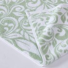 Trefoil Filigree 6-piece 100  Cotton Towel Set     Reversible Yarn Dyed Jacquar   