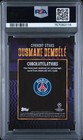 2024-25 Topps Gold Ucc Ousmane Dembele Purple Auto  25 Psa Authentic Auto 10