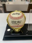 Johnny Mize Autographed Single Signed Baseball 10 X All Star Hof Died 1993