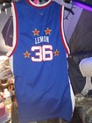 Vintage Fubu Platinum Harlem Globetrotters  36 Lemon Basketball Jersey