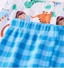 Toddler 18 Months 4pc Short Sleeve Cotton Snug Fit Ms  Rachel Pajama Set Blue 