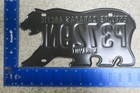 Nunavut License Plate Graphic Bear Tag Private Taxi Cab P3729 3729 Mint Nos