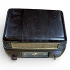 Ge Model 202 1940s Bakelite Am Tube Radio Tabletop Parts Repair Non-working Asis