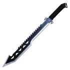26  Full Tang Tactical Black Ninja Fixed Blade Machete Hunting Sword W  Sheath