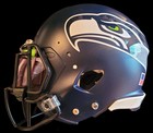 Shaquem Griffin Seattle Seahawks 2019 Game Worn Used Helmet - Seahawks Coa