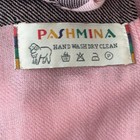 Pink Plaid Pashmina Shawl Wrap Fringe Soft Oversized Scarf 72 X 28  Preppy