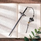 Fantasy Dragon Sword Bookmarks - Cool Fourth Wing Book Mark Gifts Reading Men Fu