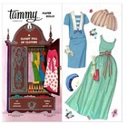 Vintage 1965 Tammy Wardrobe Paper Dolls   Rare  Uncut Laser Reproduction