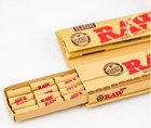Raw King Size  masterpiece  Rolling Papers With Pre Rolled Tips -  3 Packs 