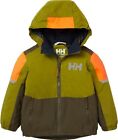 New Helly Hansen Kid s Rider 2 0 Insulated Ski Jacket Size 104 4 Utility Green