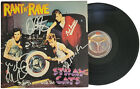 Brian Setzer Lee Rocker Slim Jim Signed Stray Cats Rant N Rave Album Proof Coa