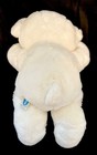 1979 Dakin Cuddles White Teddy Bear 13  Plush Vintage Stuffed Animal Lovey