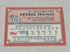 1989 Topps Senior League Baseball  55 - Derrel Thomas - Gold Coast Suns
