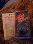 Vintage 1995 Yomega Power Spin Yoyo New In Package - Blue And 2 Strings In Orig 