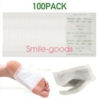 100pcs Detox Foot Patches Pads Body Toxins Feet Slimming Deep Cleansing Herbal