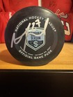 Austin Czarnik Signed Seattle Kraken Inaugural Official Game Puck
