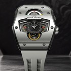 Tsar Bomba Parallax Automatic Tonneau Watch 43mm Sapphire - Grey
