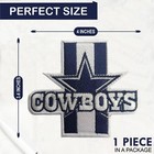 Dallas Cowboys Nfl Team Logo Iron On Patch - Sew Patch - Embroidered Patch