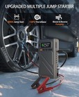 Portable Car Battery Jump Starter With Air Compressor  8000amp Jump Box For Car 