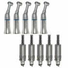 Nsk Style Dental Slow Speed Handpiece Push Button Contra Angle Air Motor Attach