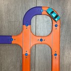 Hot Wheels Track Builder Race Track Curve Turn Intersection Piece Pack Of 2