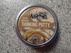 Rare    Real 24k Gold   Unopened  Aaron s Crazy Thinking Putty Gelt Aarons  46oz