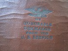 Wwi - Leather Discharge Papers Holder