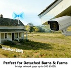 Dual Band 9dbi Yagi Wifi Antenna     Outdoor Directional High Gain Antenna For Lon