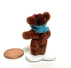 Dollhouse Miniature Teddy Bear From The World Of Miniature Bears