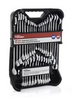 32-piece Combination Wrench Set  Metric   Sae Durable Chrome Vanadium Steel