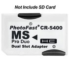 1 Pcs Memory Stick Pro Duo Adapter Micro Sd Tf Card Reader Converter Psp Sony