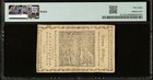1777 Pennsylvania American Revolution Colonial Currency Bank Note Pa-221a Pmg 58