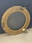 12    Brass Ship Porthole - 20000 Leagues - Nautical Steampunk Decor  2 Available 