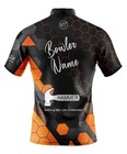 Personalized Name Hammer Apricot Bowling Jersey Shirts - All Size