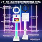 2 In 1 Photo Booth For Ipad   Camera   App Control Photography Kit W  Ring Light