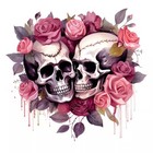 Love Gothic Valentine Png Clip Art Sublimation Design Digital Download Clipart