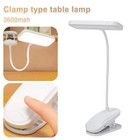 Led Desk Light Dimmable Bedside Reading Night Lamp Usb Rechargeable Touch Sensor