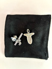 Andy Lakey Tie Tack In Good Condition With Chain