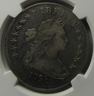 1798  Draped Bust Silver Dollar   Ngc Vf30  10 Arrows  Top Eye Appeal 