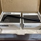 Brand New  Delta 342701-bl  Modern Square Shower System - Matte Black